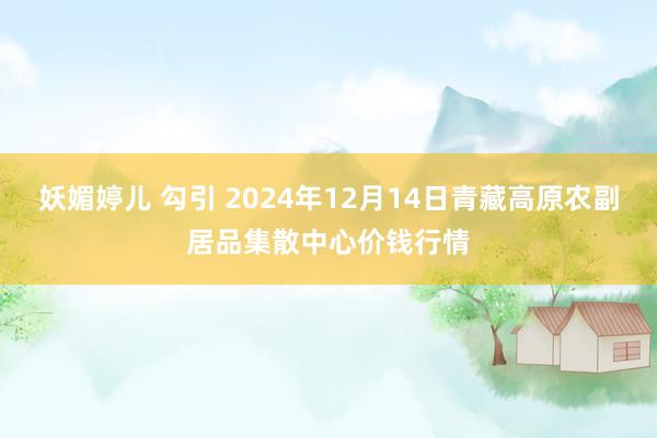 妖媚婷儿 勾引 2024年12月14日青藏高原农副居品集散中心价钱行情