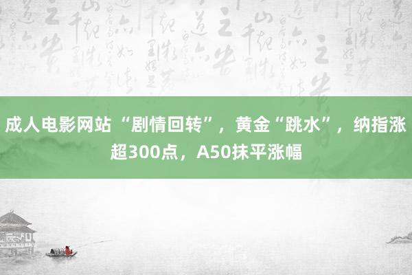 成人电影网站 “剧情回转”，黄金“跳水”，纳指涨超300点，A50抹平涨幅